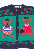 Black Ugly Christmas Cardigan 53647