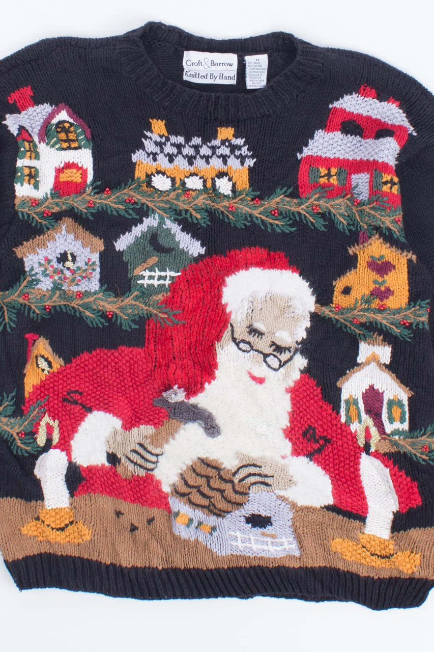 Black Ugly Christmas Pullover 53658