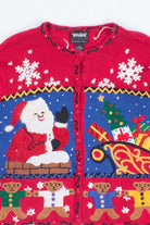 Red Ugly Christmas Cardigan 53665