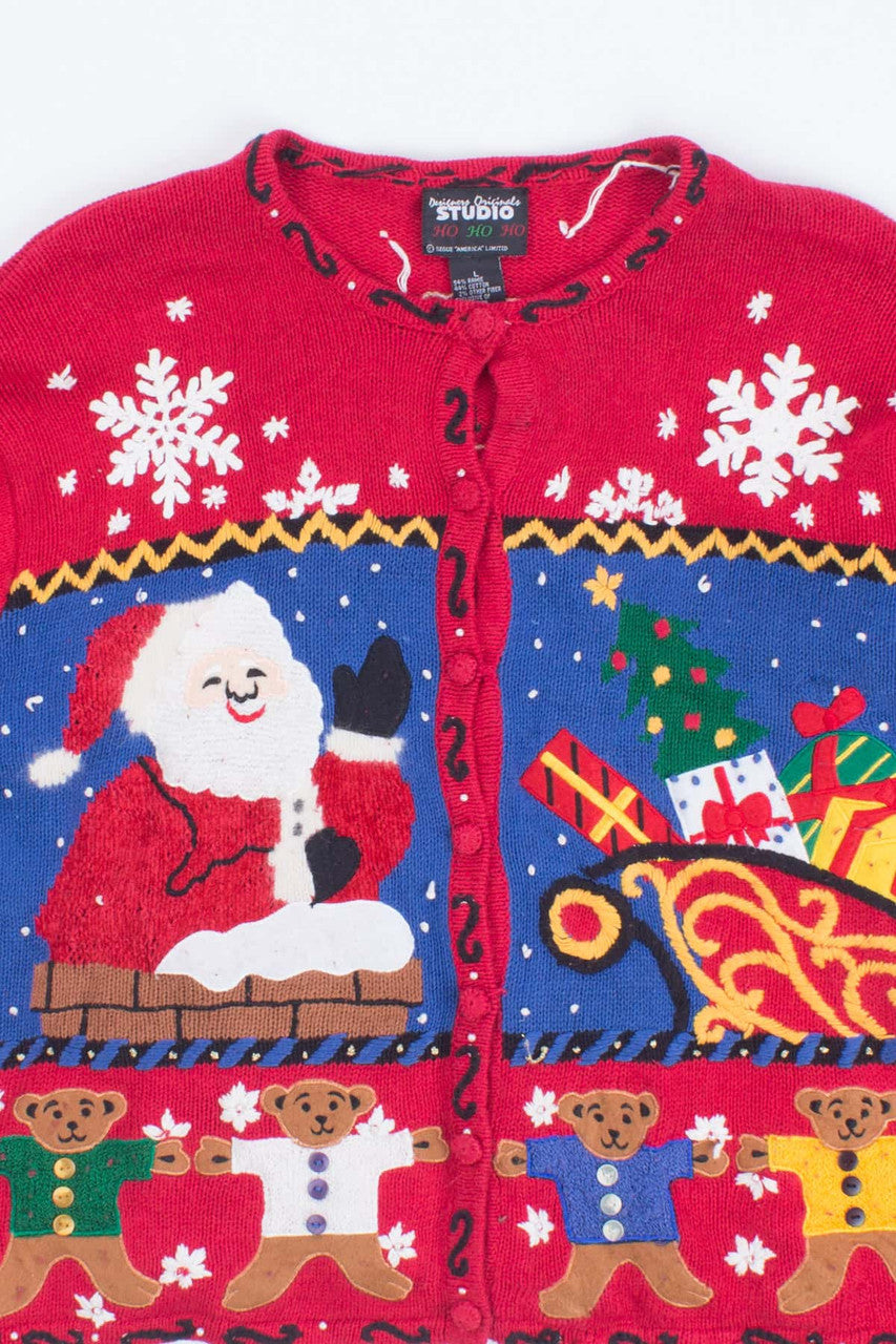 Red Ugly Christmas Cardigan 53665