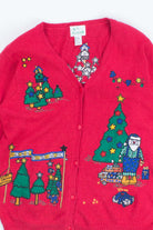 Red Ugly Christmas Cardigan 53669