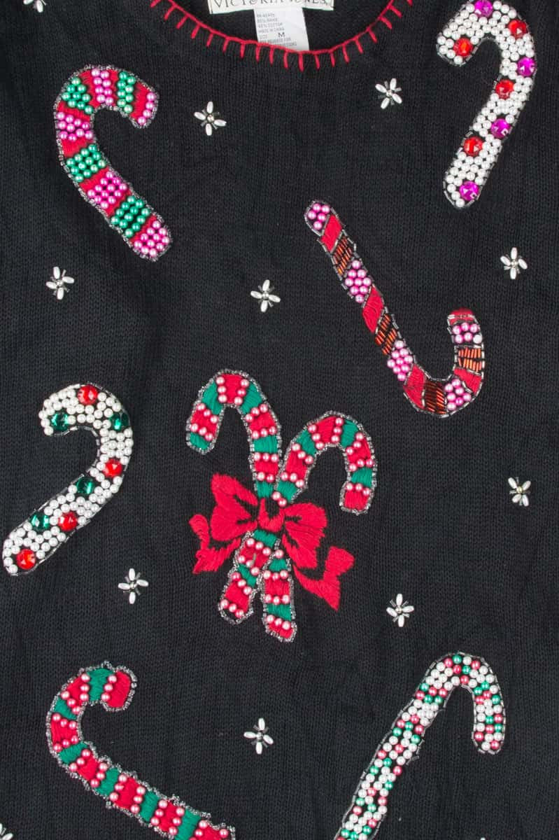 Black Ugly Christmas Pullover 53694