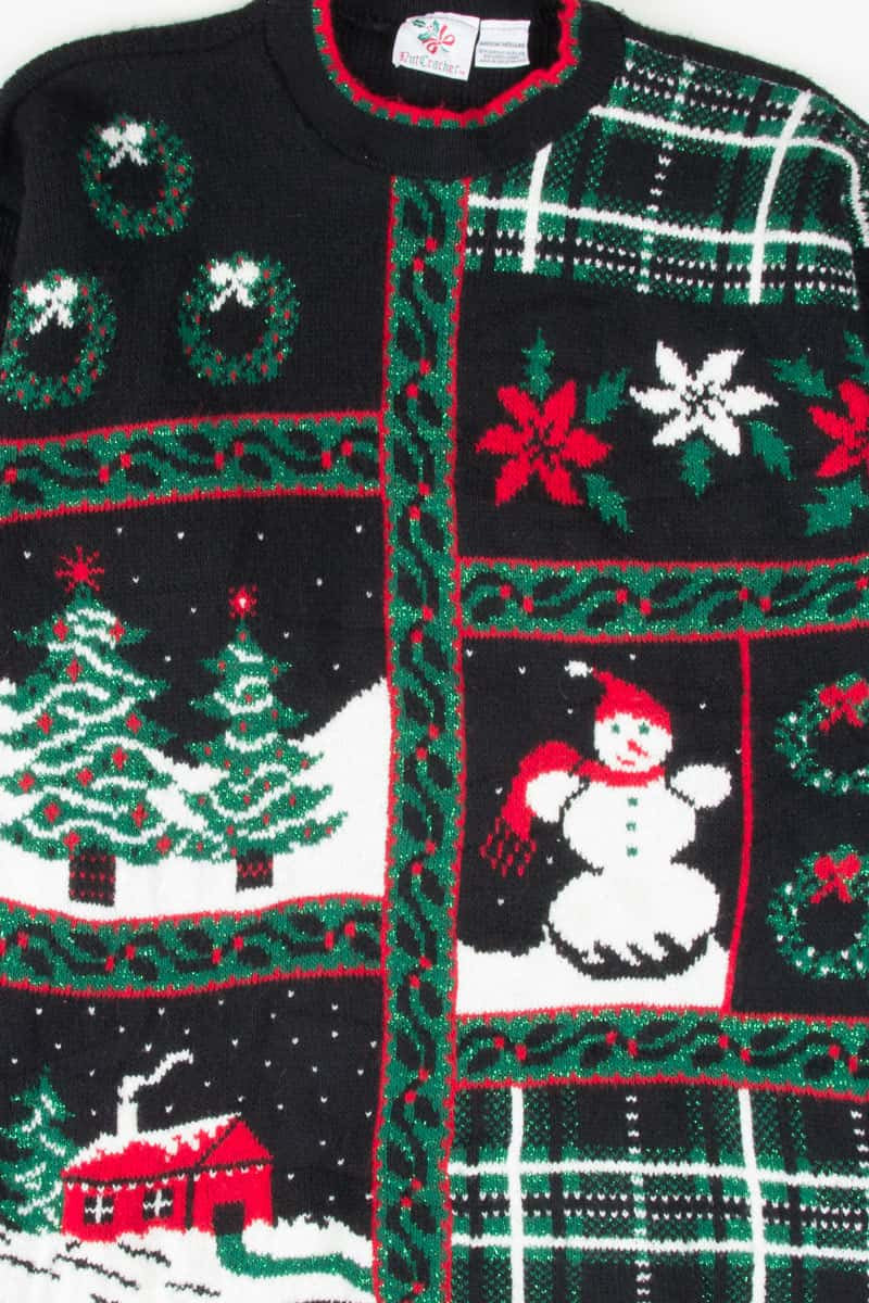 Black Ugly Christmas Pullover 53696