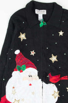 Black Ugly Christmas Cardigan 53700