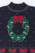 Black Ugly Christmas Pullover 53720