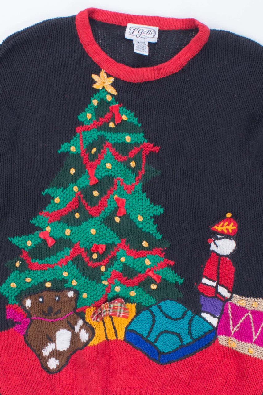 Black Ugly Christmas Pullover 53735