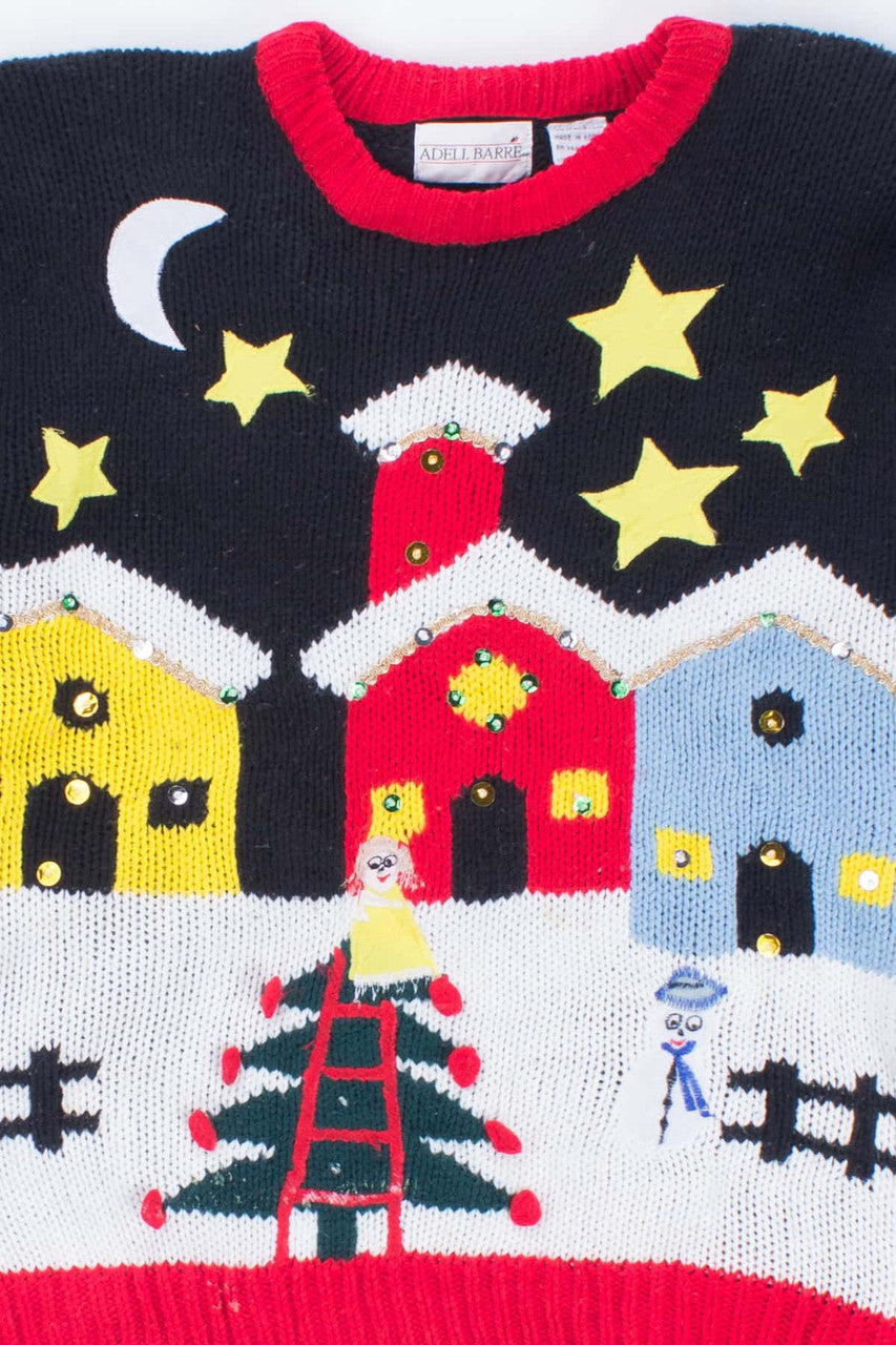 Black Ugly Christmas Pullover 53736