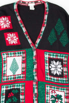 Black Ugly Christmas Cardigan 53758