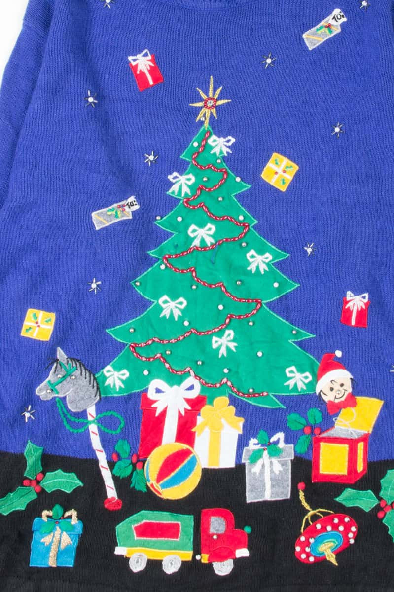 Blue Ugly Christmas Turtleneck 53828