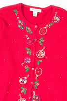 Red Ugly Christmas Cardigan 53839