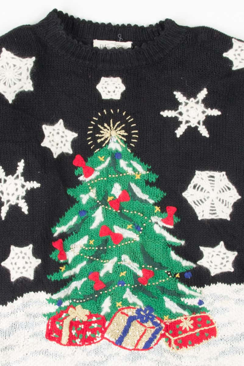 Black Ugly Christmas Pullover 53855