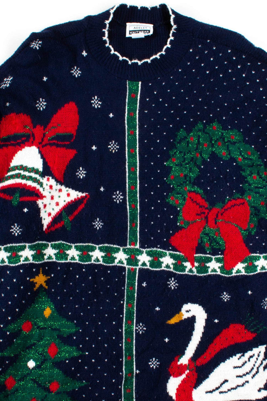Blue Ugly Christmas Pullover 54011
