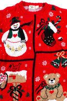 Red Ugly Christmas Pullover 54015