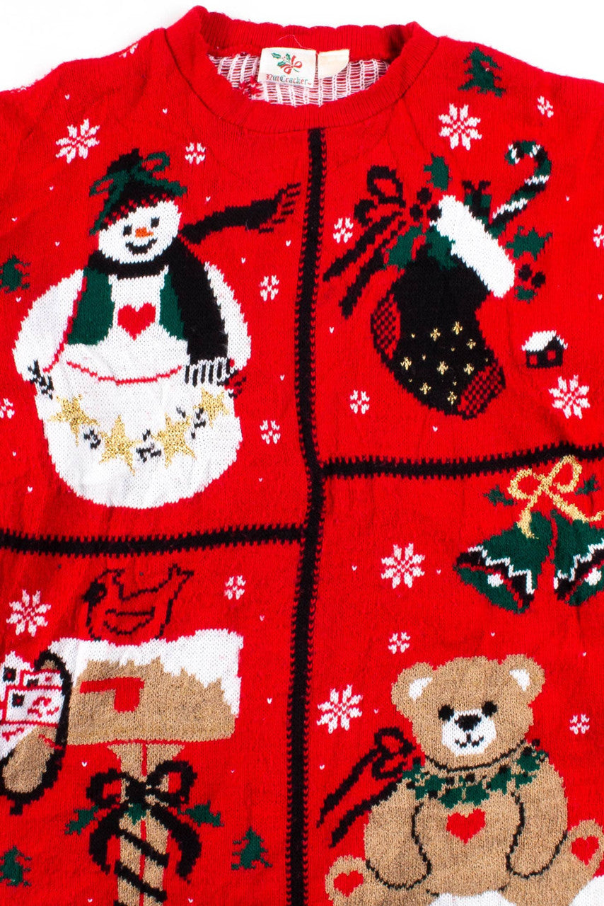 Red Ugly Christmas Pullover 54015