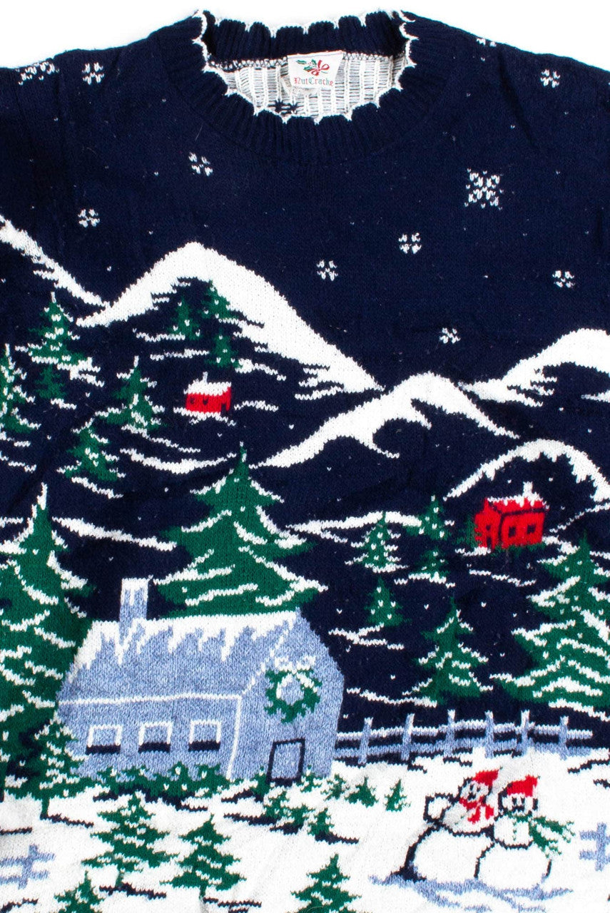 Blue Ugly Christmas Pullover 54017