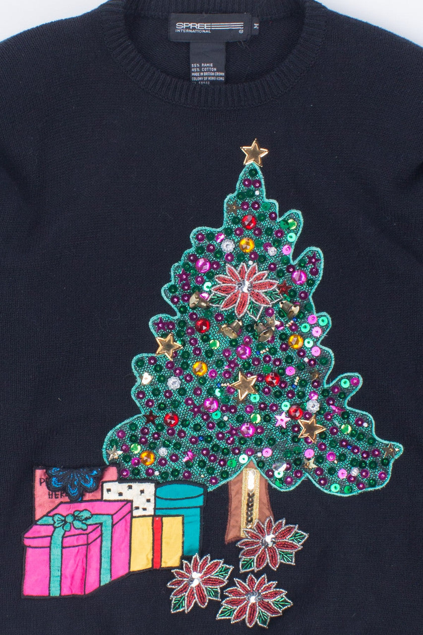 Black Ugly Christmas Pullover 54071