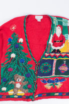 Red Ugly Christmas Cardigan 54072