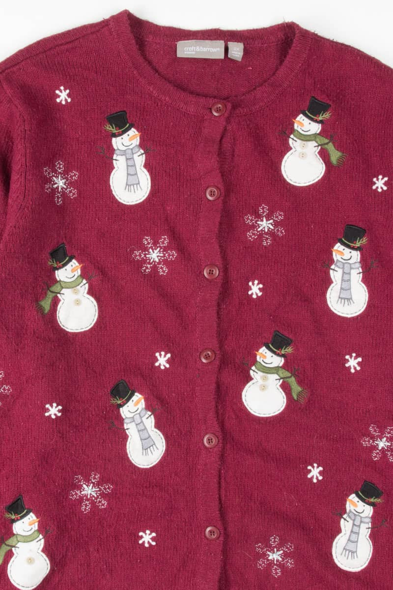 Red Ugly Christmas Cardigan 54077