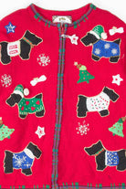 Red Ugly Christmas Cardigan 54081