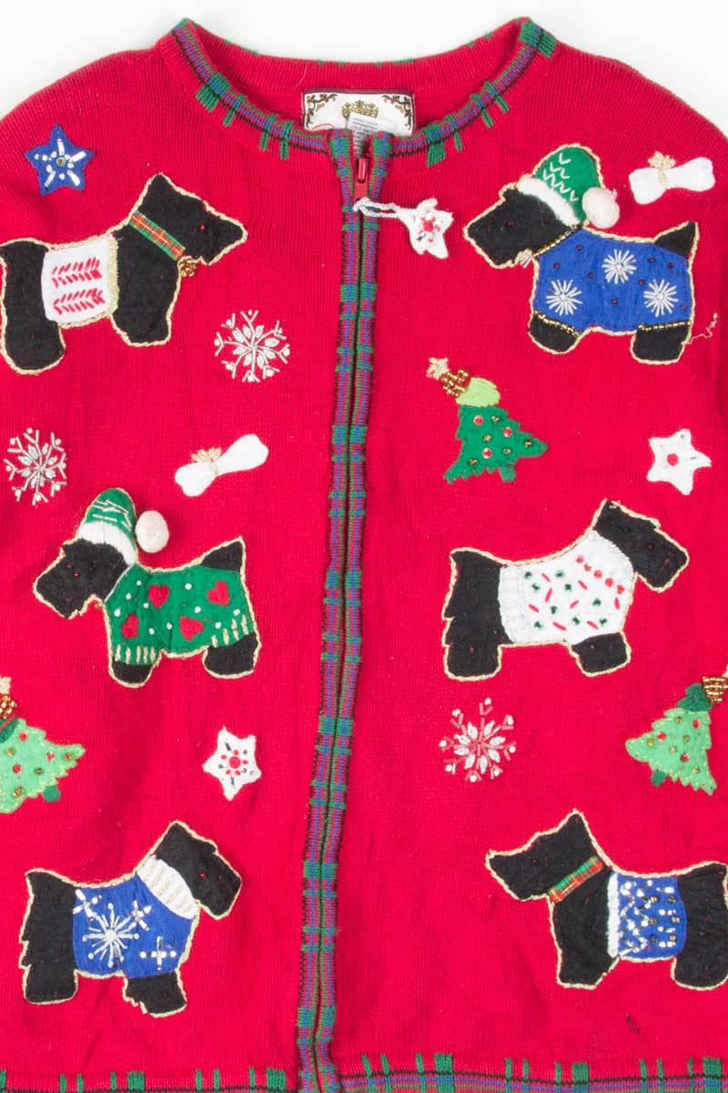 Red Ugly Christmas Cardigan 54081
