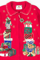 Red Ugly Christmas Cardigan 54084