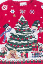 Red Ugly Christmas Pullover 54120