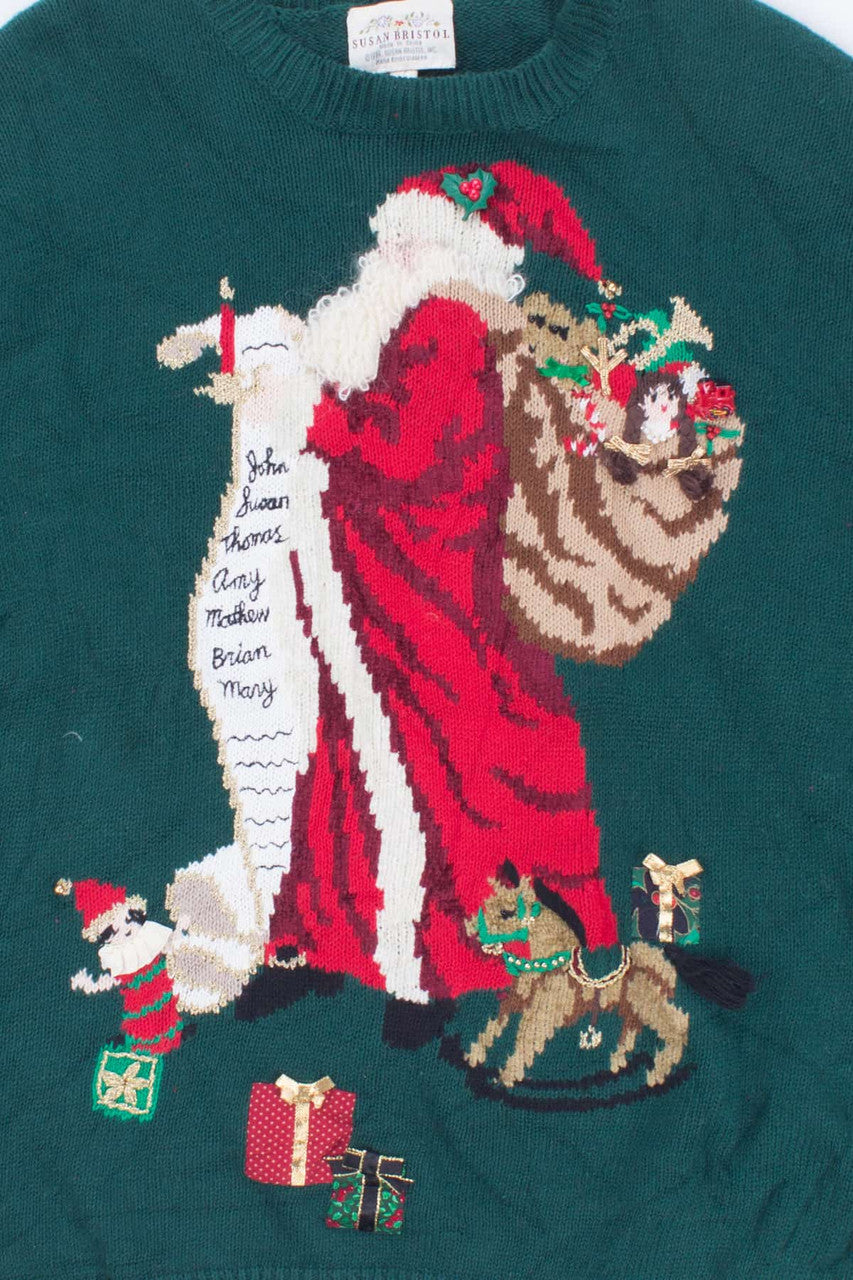 Green Ugly Christmas Pullover 54129