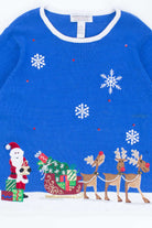 Blue Ugly Christmas Pullover 54132