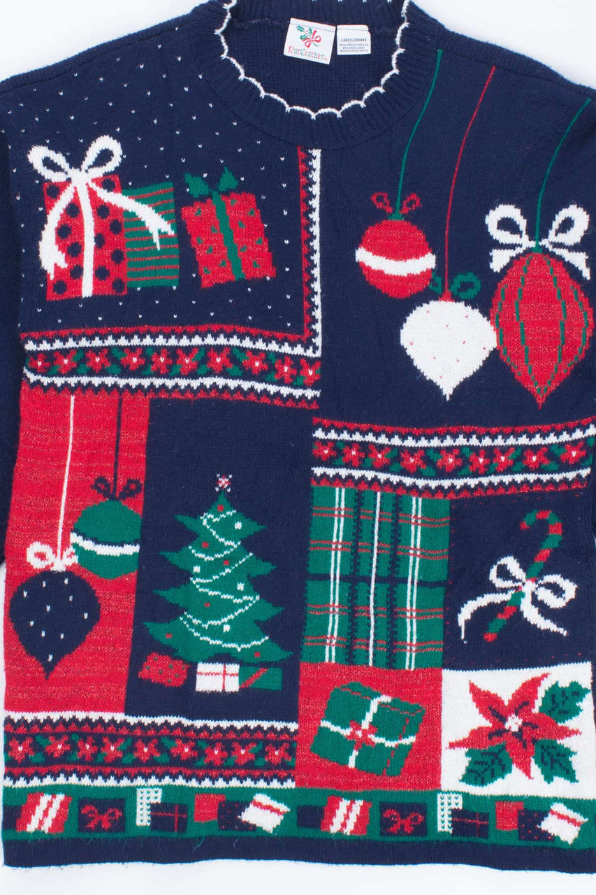 Blue Ugly Christmas Pullover 54133