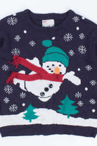 Blue Ugly Christmas Pullover 54145