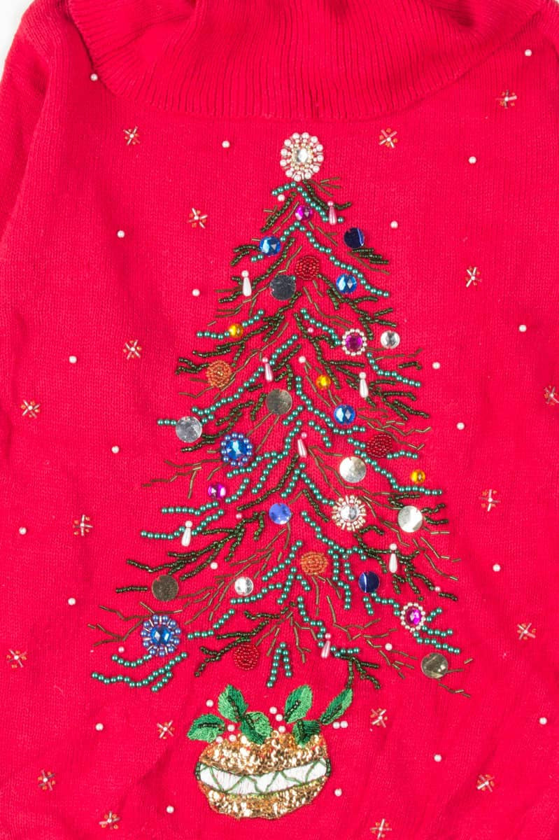 Red Ugly Christmas Pullover 54158
