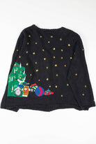 Black Ugly Christmas Cardigan 54174
