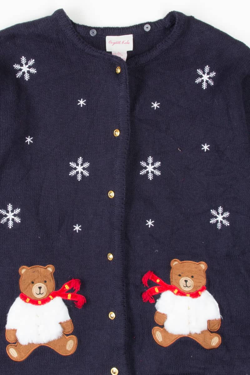 Blue Ugly Christmas Cardigan 54184