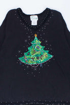 Black Ugly Christmas Pullover 54202