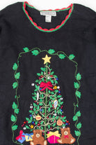 Black Ugly Christmas Pullover 54281