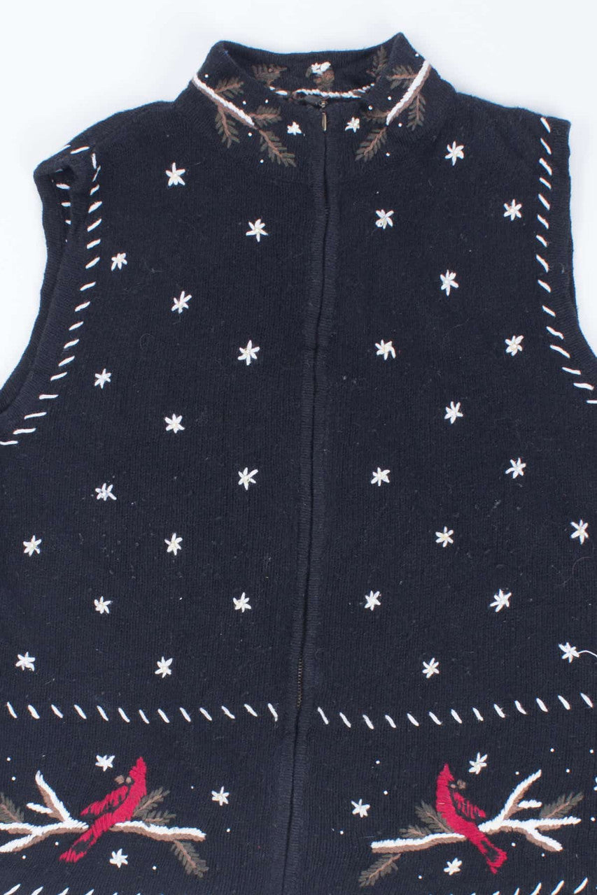 Black Ugly Christmas Vest 54304