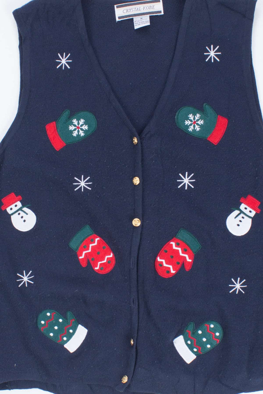 Blue Ugly Christmas Vest 54315