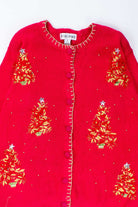 Red Ugly Christmas Cardigan 54343