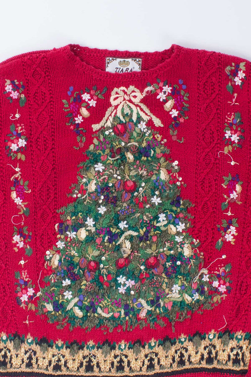 Red Ugly Christmas Pullover 54346