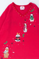 Red Ugly Christmas Pullover 54349