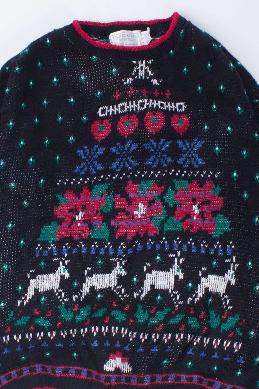 Black Ugly Christmas Pullover 54358