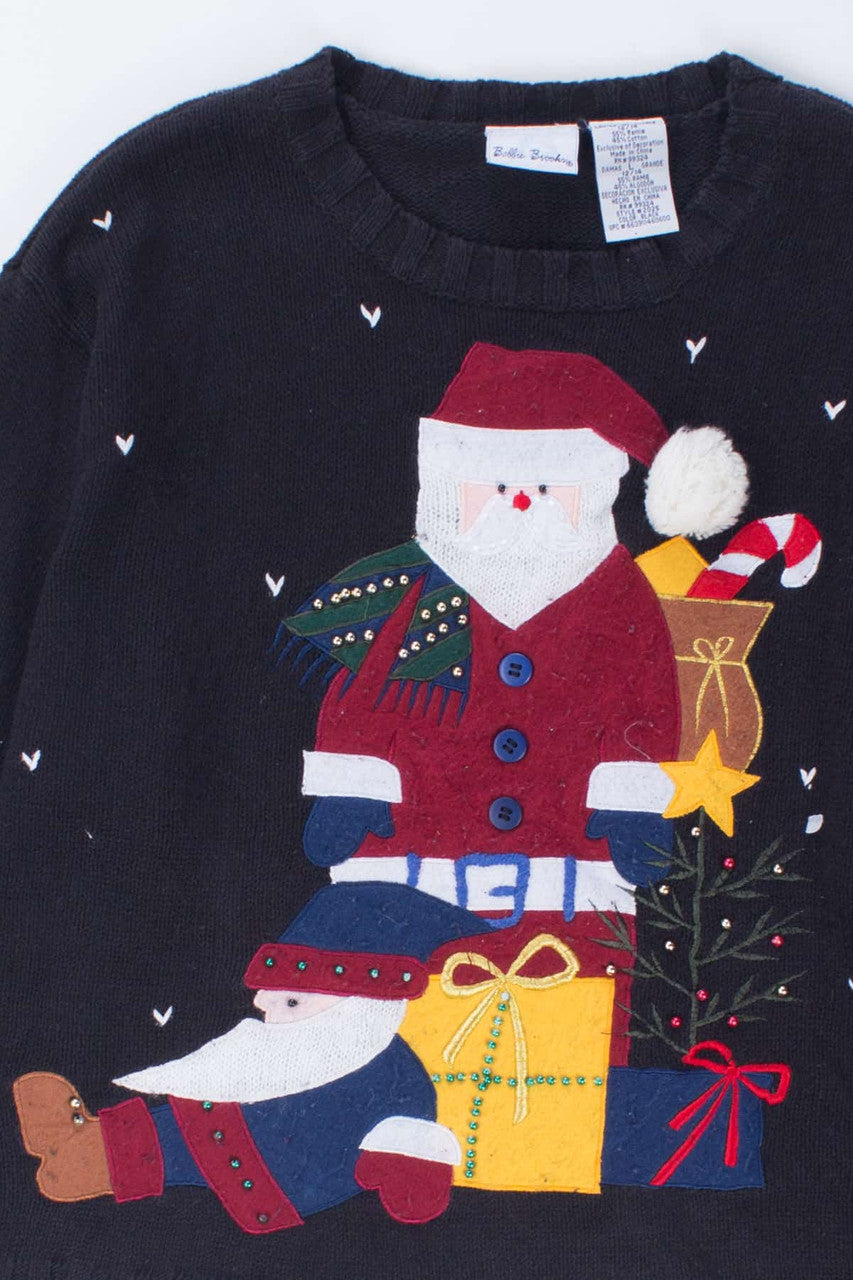 Black Ugly Christmas Pullover 54365
