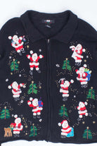 Black Ugly Christmas Cardigan 54380