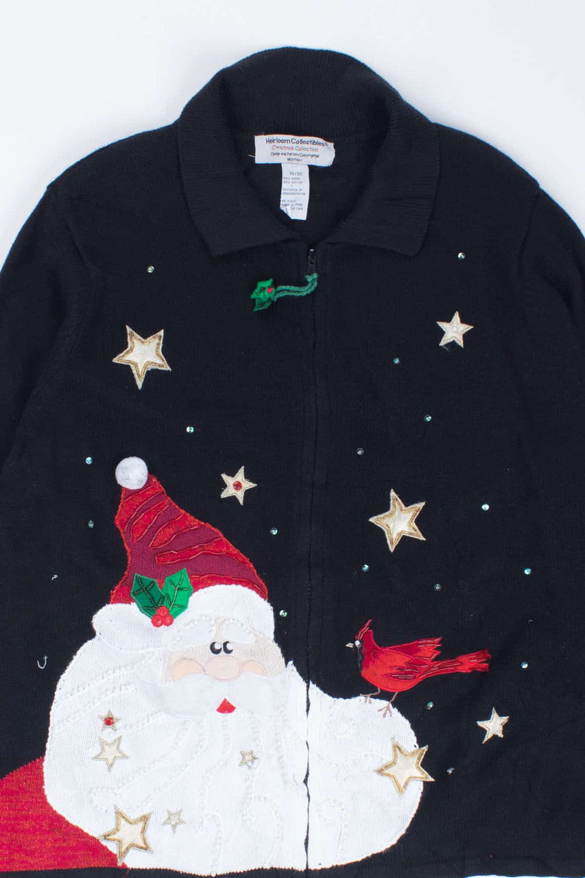 Black Ugly Christmas Cardigan 54385