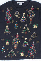 Black Ugly Christmas Pullover 54387