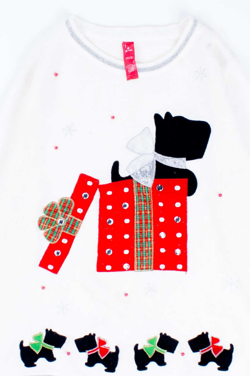 White Ugly Christmas Pullover 54403