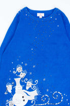 Blue Ugly Christmas Pullover 54409