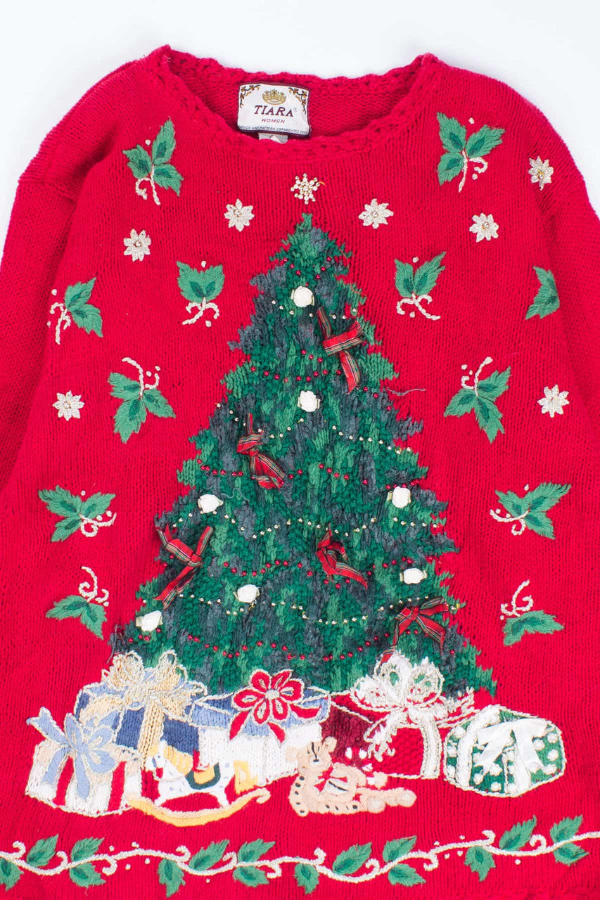Red Ugly Christmas Pullover 54413