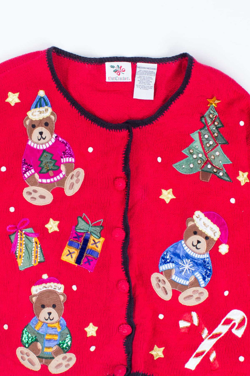 Red Ugly Christmas Cardigan 54414