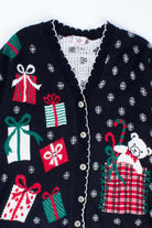 Black Ugly Christmas Cardigan 54427